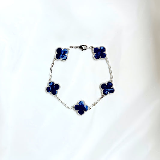LUXURY ARMBAND - SNOWFLAKE BLUE